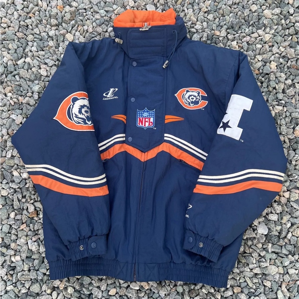 Logo tech bears vintage jacket